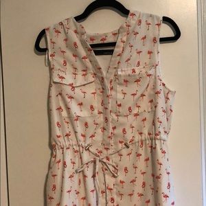 Flamingo dress